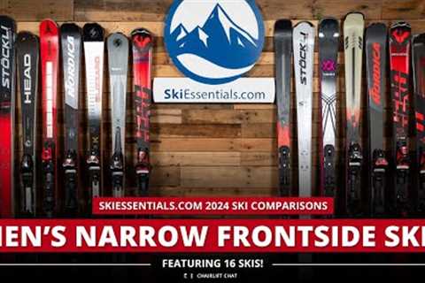 2024 Men's Narrow Frontside 65-75 mm Ski Comparison with SkiEssentials.com