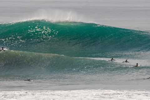 BIG BARRELS AT BLACK''S BEACH