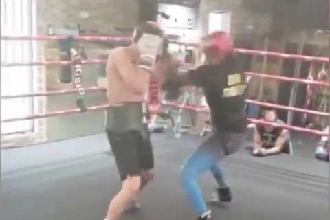 Boxer Arturs Ahmetovs Sparks Controversy by Dropping Women's Champion Claressa Shields in Sparring