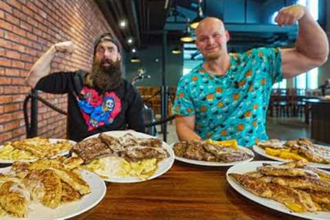 THIS GRILL CHALLENGE COSTS €100 IF YOU LOSE...WITH FINLAND''S SECOND STRONGEST MAN! | BeardMeatsFood