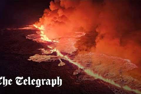 Iceland volcano erupts after weeks of earthquake activity