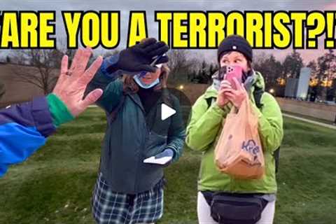 “ARE YOU A TERRORIST?!” - First Amendment Audit