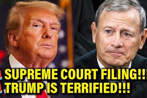 Trump Files COWARDLY Response with Supreme Court