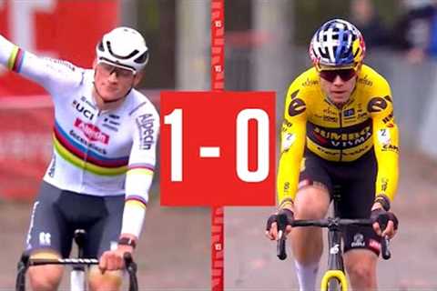 Mathieu Van Der Poel Over Wout Van Aert In First Clash - Exact Cross Mol