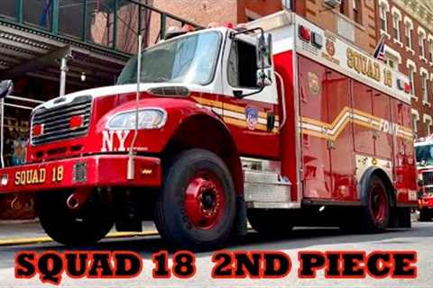 🌟FLEET FRIDAY 🌟 FDNY SQUAD 18  2ND PIECE - RESCUE & HAZMAT SUPPORT UNIT