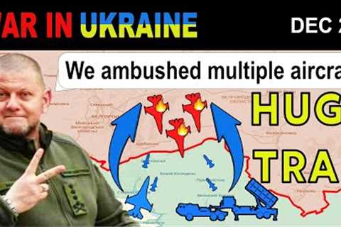 22 Dec: Genius. Ukrainians CONDUCT AERIAL AMBUSH | War in Ukraine Explained