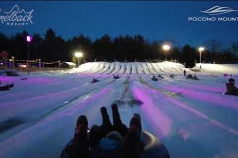 Galactic Snow Tubing at Camelback | Pocono Mountains