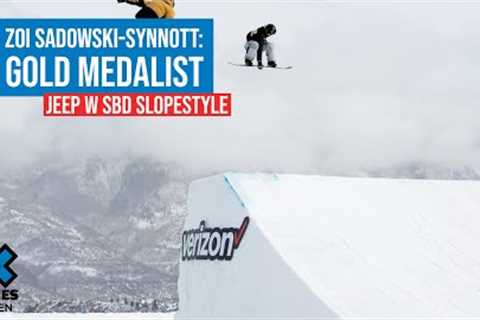 Zoi Sadowski-Synnott: Gold Medalist - Jeep Women’s Snowboard Slopestyle | X Games Aspen 2022