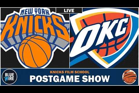 POSTGAME LIVESTREAM | Knicks at Thunder - Recap & Reaction