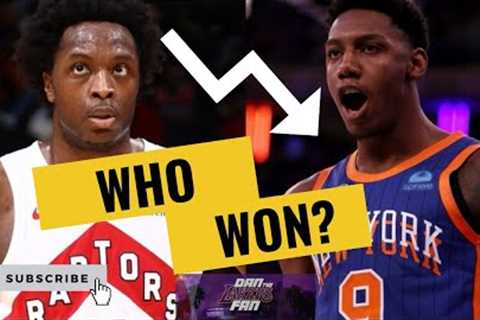 KNICKS AND RAPTORS TRADE REACTION LIVE WITH DTLF!🔥🤯