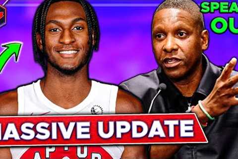 Masai Ujiri SPEAKS OUT on Trade - Massive Immanuel Quickley Update | Toronto Raptors News