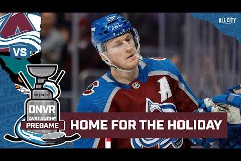 Nathan MacKinnon and the Colorado Avalanche try to finish 2023 strong against the San Jose Sharks