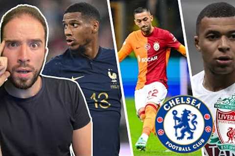 Todibo To Chelsea?! Ziyech Heading BACK To Chelsea? | Mbappe To LIVERPOOL?! | JANUARY WINDOW OPEN!