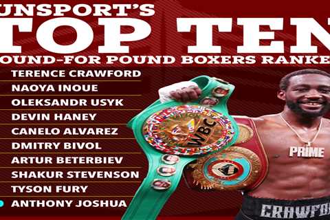 Top Ten Pound-for-Pound Boxers in the World