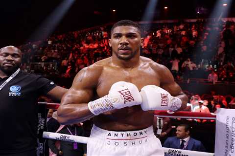 Anthony Joshua 'to fight Tyson Fury tormentor and UFC legend Francis Ngannou in March in Saudi..