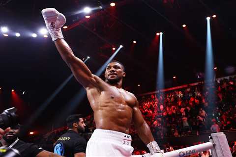 Anthony Joshua Drops Clues About Francis Ngannou Fight Date