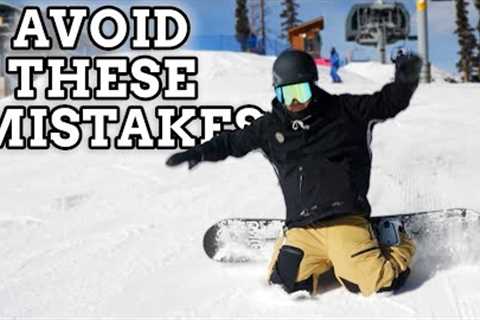 5 Mistakes Every Beginner Snowboarder Makes (and how to fix them)