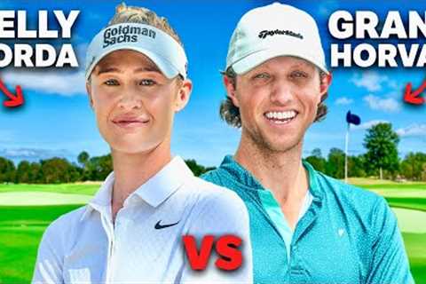 Nelly Korda Vs. Grant Horvat (Stroke Play)