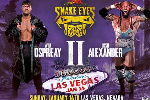 TNA Snake Eyes Results And Spoilers (Taped On 1/14)