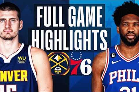 Philadelphia 76ers vs Denver Nuggets FULL Highlights HD | January 16 | 2023–24 NBA season