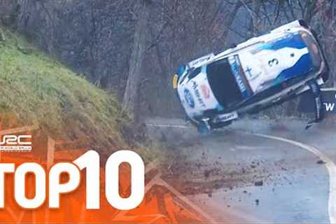 Top 10 Dramatic WRC Rallye Monte-Carlo Moments