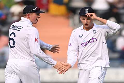 England fans left without water during First Test in India