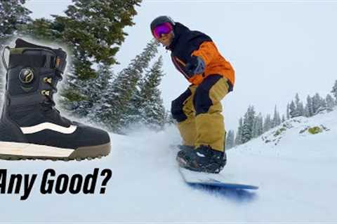 Are these snowboard boots worth THE HYPE ??  - Vans Infuse