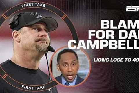 👀 RUN THE FOOTBALL 👀 What''s the problem Dan Campbell?! - Stephen A. & Shannon DEBATE 🗣️ |..