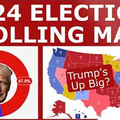 The 2024 Election Map According to the POLLS!