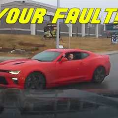 CAMARO DRIVER THINKS STOPS SIGNS DON''T APPLY TO HIM