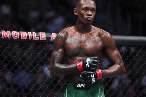 Israel Adesanya drops massive hint about UFC 300 with epic movie poster amid Dricus du Plessis..