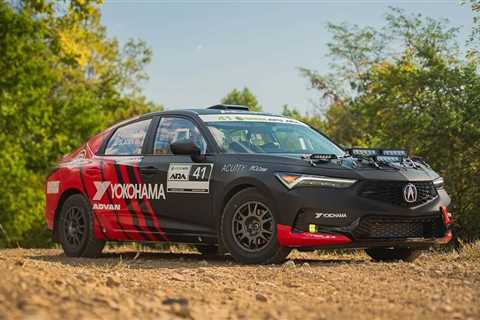 Acura Integra Rally Car Built By Honda Employees Will Fly This Weekend At LSPR