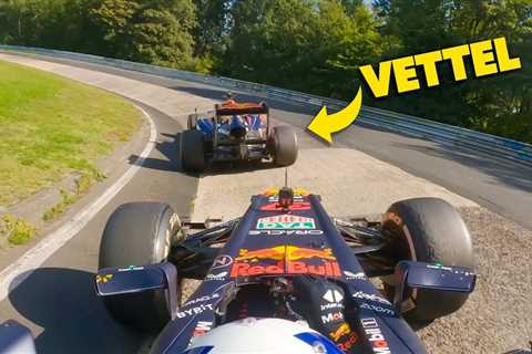 Watch Sebastian Vettel And David Coulthard Drive Red Bull F1 Cars At The Nürburgring