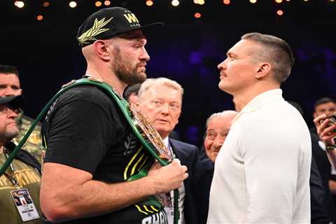 Tyson Fury and Oleksandr Usyk Agree to Bizarre Wager if Either Pull Out of Rearranged Fight as..