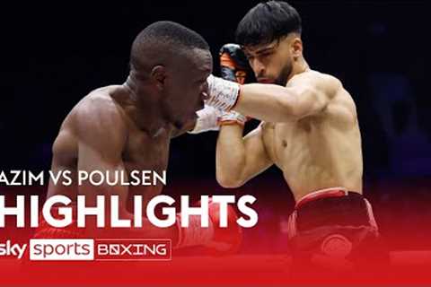 Azim RETAINS title  Adam Azim vs Enock Poulsen  Highlights