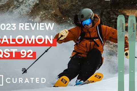 2023 Salomon QST 92 Ski Review (2024 Same Tech; Different Graphic) | Curated