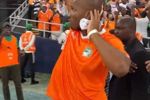 Didier Drogba Celebrates Ivory Coast's Triumph in Africa Cup of Nations