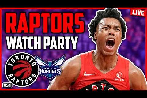 Raptors vs Hornets LIVE Watch Along | Scottie Barnes Is An ALL-STAR (Jersey Giveaway 👀)