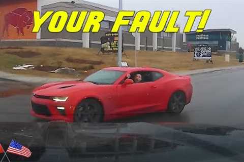 CAMARO DRIVER THINKS STOPS SIGNS DON''T APPLY TO HIM