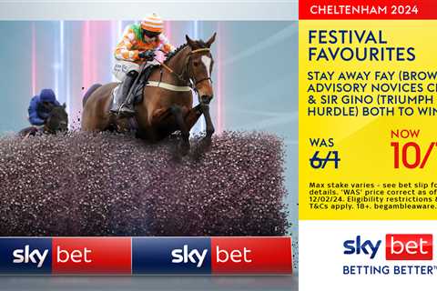 Get Ready for the Cheltenham Festival: Sky Bet's 10/1 Double Boost