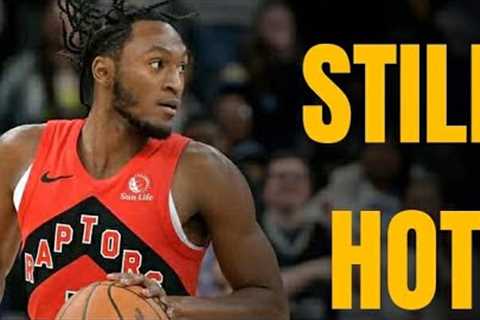 IMMANUEL QUICKLEY CONTINUES TO APPLY PRESSURE AND HIT THREES | RAPTORS VS HAWKS RECAP