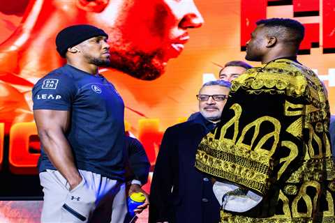 Anthony Joshua vs Francis Ngannou: Fans React to 'Leaked' Script