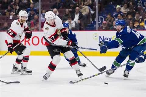 NHL Rumors: Could Ottawa Trade Shane Pinto Over Recent Suspension