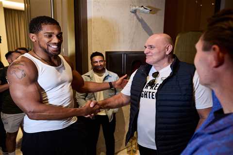 John Fury Reveals Surprising Encounter with Anthony Joshua Ahead of Fight in Saudi Arabia