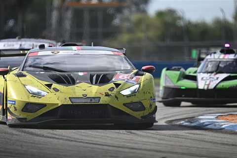 Lamborghini GTP debut successful at Sebring 12