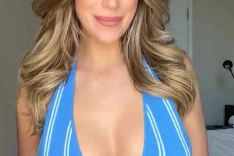 Paige Spiranac Praised for Golf Tips in Stunning Blue Top