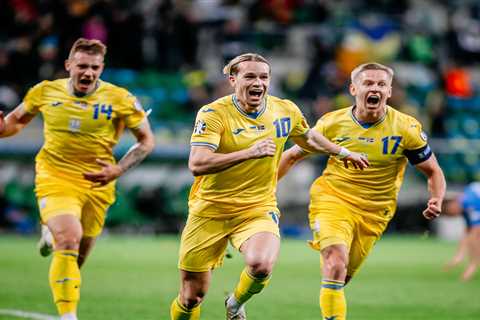 Chelsea Flop Mykhailo Mudryk Leads Ukraine to Euro 2024