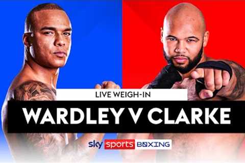 FABIO WARDLEY VS FRAZER CLARKE! ⚖️  Live Weigh-In