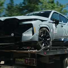 Watch The BMW XM Crash, Flip, And Take Down A Tree At Pikes Peak