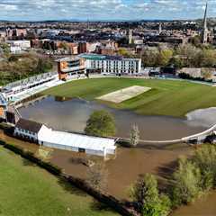 Cricket Ground in Worcester Flooded Just Days Before New Season